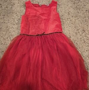 Carter's Fancy Red Holiday Dress Size 5